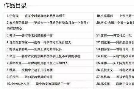 苏菲的世界人物形象及性格特点