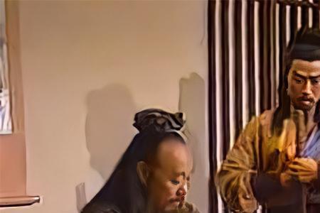 天龙八部段誉字画填字被谁抓了