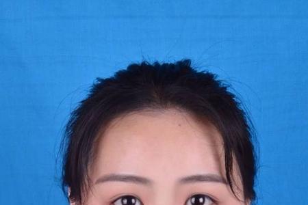 什么是一寸免冠白底彩色照
