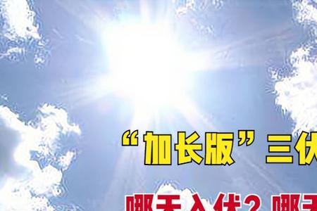 历史上有哪一年三伏天是30天的