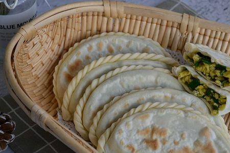 蒜黄烙盒子怎么做
