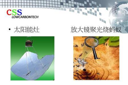 太阳光透过放大镜是什么原理