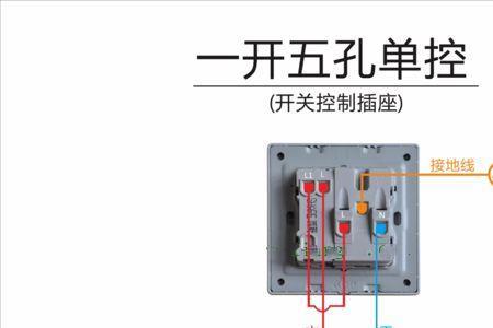 单开五孔插座l1和l2是什么意思
