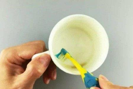 杯盖的橡胶圈有茶渍怎么办