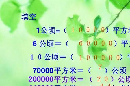 一公顷的示意图怎么画