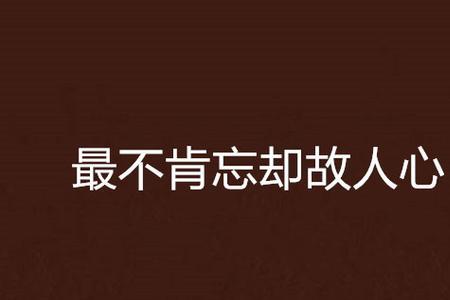 最渴望却不忍心是什么歌