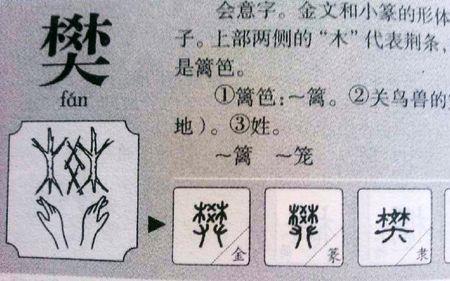 关于用樊字的成语