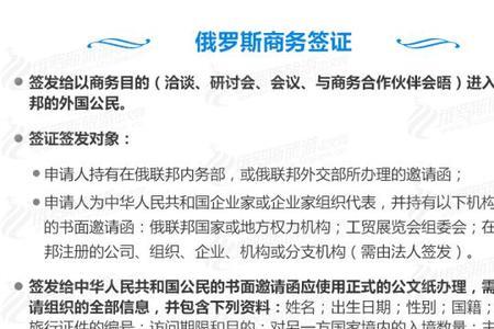 俄罗斯人道主义签证是什么意思