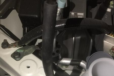 轩逸玻璃水怎么加入口标识