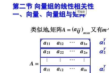 行向量线性无关说明什么