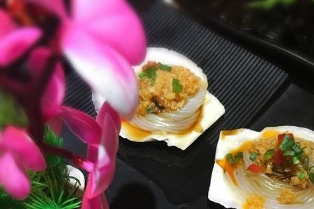扇贝蒸完了还过凉水吗