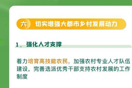 农业农村现代化的内容