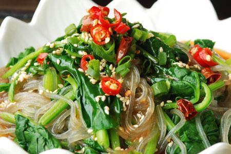 凉拌菠菜的由来