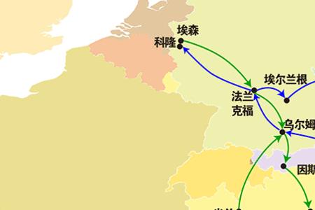 莱茵河主要流经哪些国家