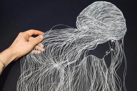 形容线条错综复杂的成语