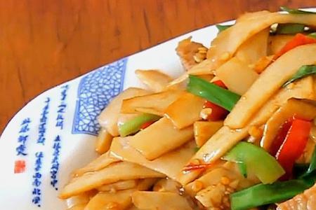 糖蒜炒杏鲍菇的做法