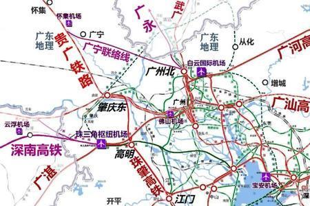 南深高铁广东设多少个站