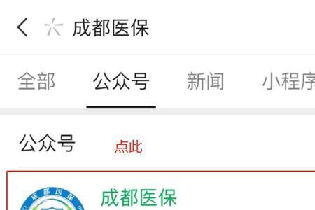 怎么用公众号查医保