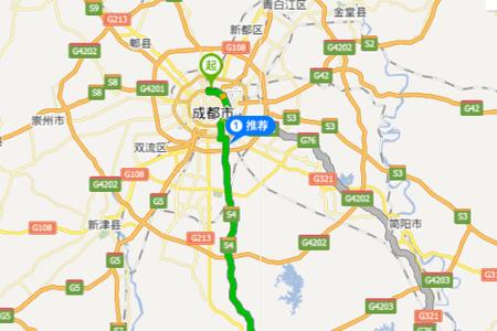 江西九江到四川成都有多远