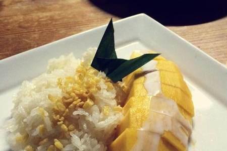 泰式芒果糯米饭的正确吃法