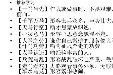 什么兵什么将的成语
