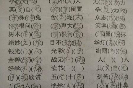 形容瞎写文章成语