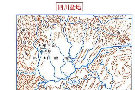 四川盆地地理特征