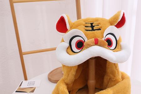 猫戴个虎头帽子是什么玩偶
