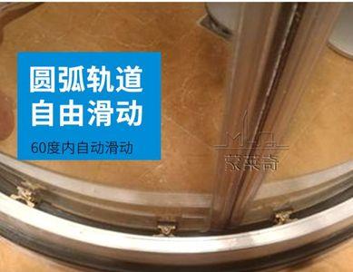 浴室隔断玻璃门滑轮经常脱落