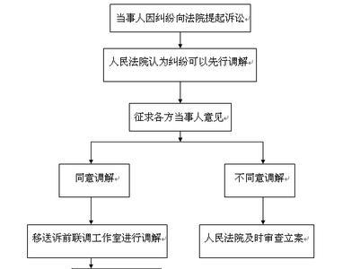 治安调解的程序和流程