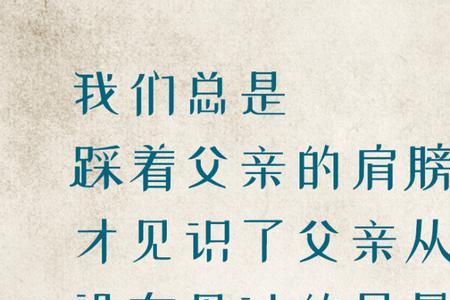 儿子牵着母亲的手散步的文案