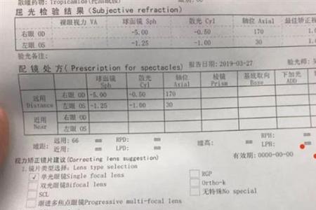 配眼镜验光单丢了怎么办