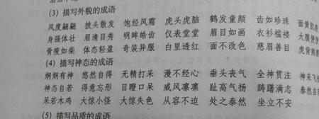 什么全什么美四字成语
