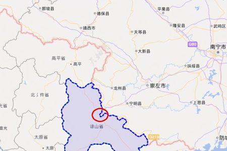 河内到广西边境有多远
