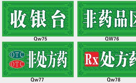 药店的标识有哪些