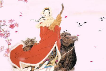 胡人女子的外貌特征
