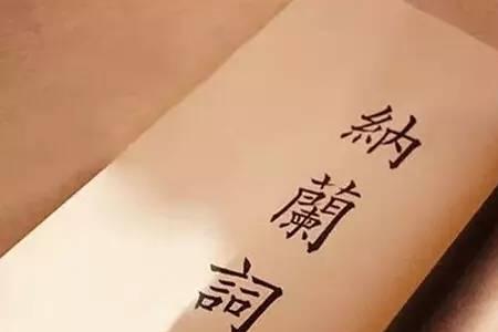 形容纳兰性德的词