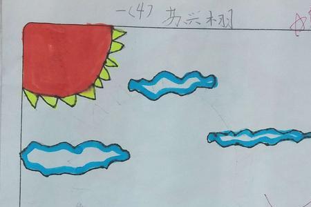 太阳是笑嘻嘻的仿写