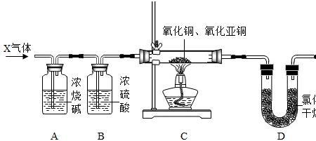氧化亚铜与氢气反应