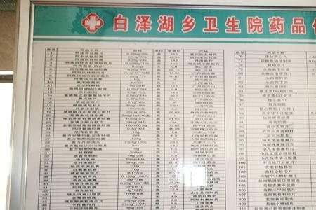 乡镇医院经费标准