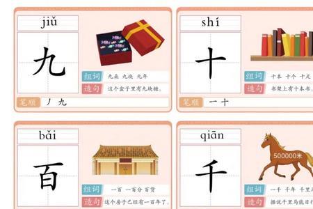趣味识字短字组词