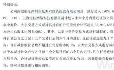 股东联合减持是什么意思