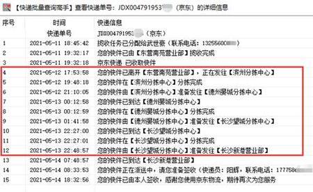 京东快递运单号10000是什么意思