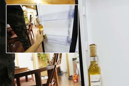 冰箱门上的储物盒怎么取下来