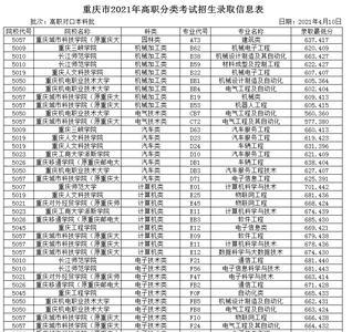 重庆电气技术类高职对口的大学