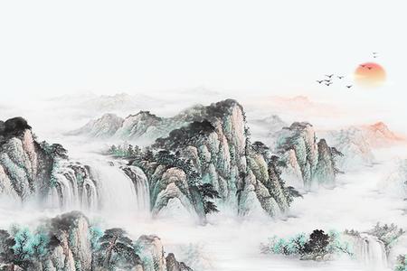 海纳百川背景墙的寓意