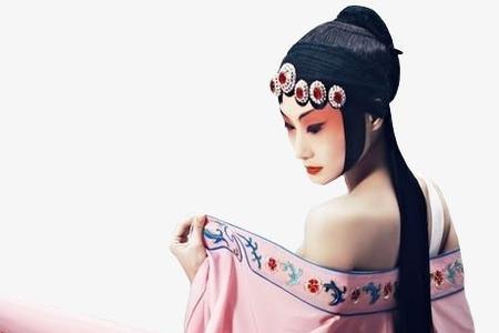 描写戏子唱戏时的样子