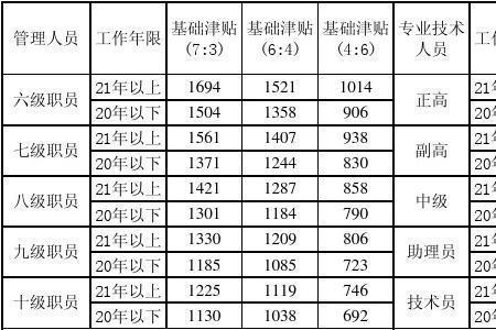 事业单位工作性津贴是什么意思
