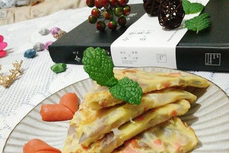 苹果洋葱鸡蛋饼的做法