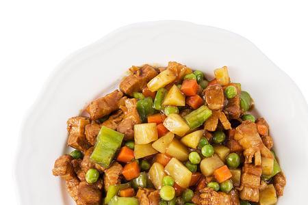 辣子炒肉丁的肉是